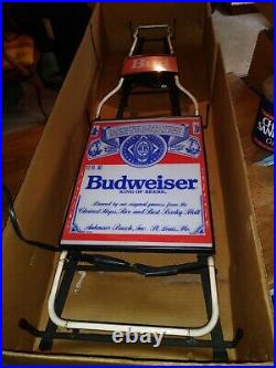 Vtg Budweiser Bud Beer Bottle Neon Advertising Sign 1980's NIB! Free Shipping