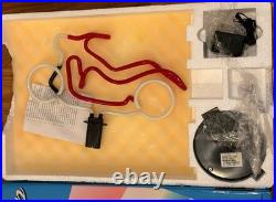 Vtg Motorcycle Neon Lamp Light Sculpture By Neonetics W Box Multi Color Nice