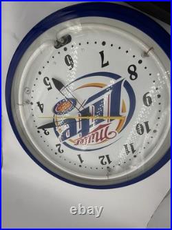 Vtg Original Miller Lite Neon Beer Clock Sign Industrial Restaurant Tavern USA