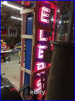 WOW! Vintage ORIGINAL VertiCal JEWLERS ArT DeCo NEON Sign 14' TALL Store RARE
