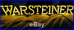 Warsteiner Beer Sign Golden Neon from Germany vintage rare perfect for man cave