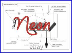 Welcome to Lasvegas Neveda Vintage Style Neon Sign Light Glass Decor XL 24x18