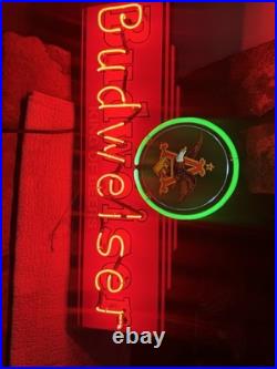 Working Vintage Budweiser, King Of Beers Neon Sign