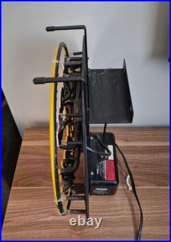 Working Vintage Pepsi On Draft Neon Sign in Original Box