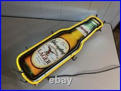 Yuengling Lager Neon Beer Sign 28 Bottle Bar Light Vintage Style Man Cave Decor