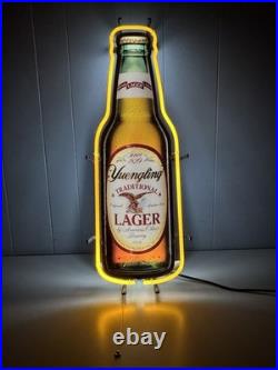 Yuengling Lager Neon Beer Sign 28 Bottle Bar Light Vintage Style Man Cave Decor